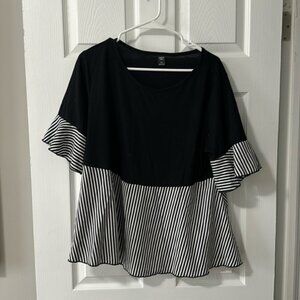 SHEIN two toned blouse